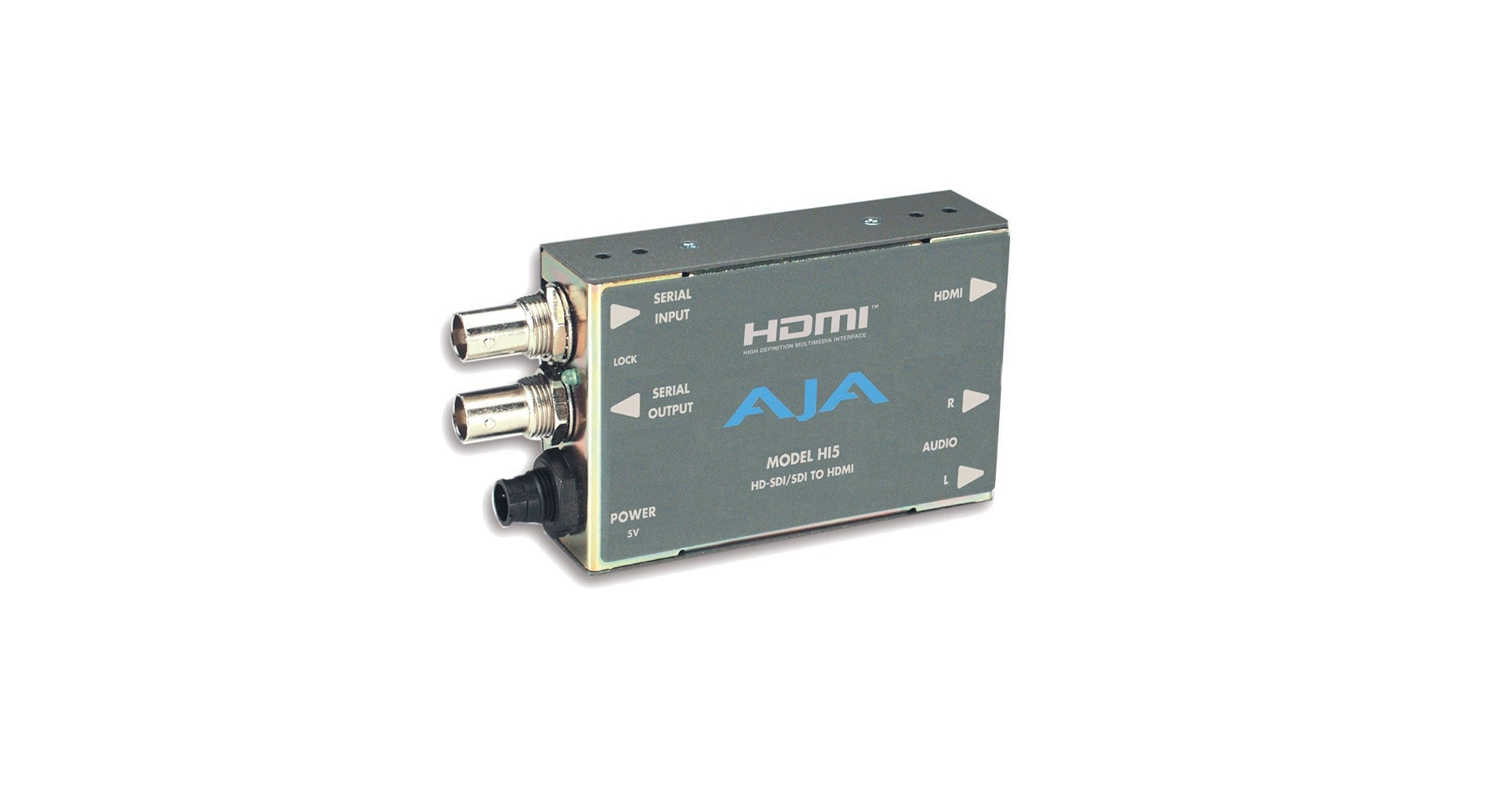 【未使用】AJA HI5／SDI to HDMIコンバーター Amazon.com: AJA Hi5-Plus 3G-SDI to HDMI Mini Converter